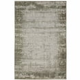 thumbnail image 2 of HomeRoots 506861 8 x 10 ft. Green Abstract Stain Resistant Indoor & Outdoor Rectangle Area Rug, 2 of 5