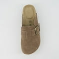 thumbnail image 6 of Cushionaire Women's Granola Genuine Suede Cork Footbed Platform Clog with +Comfort, 6 of 6