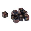 thumbnail image 4 of Dados poliédricos D6 Sunnimix 10 Piezas para juegos de Mesa de Dragones y Mazmorras Azul rojo, 4 of 8
