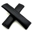 thumbnail image 3 of Par de fundas para cinturón de seguridad de fibra de carbono de Peugeot, almohadillas para el hombro con logotipo de Peugeot en color negro., 3 of 4
