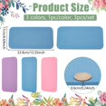thumbnail image 2 of 1 Set 3 Pcs Pedal Mat 3 Colors Sewing Machine Mat No Slip Muffling Mat for Sewing Machine Foot Pedal for Reduce Vibration Movement and Slipping 13.3x6.7x0.23 inch, 2 of 6