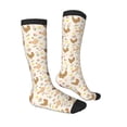 thumbnail image 3 of Fotbe Chicken Family print Women's Men's Novelty Crew Socks Cotton Socks Knee High Socks for Walking,Running,Nurses,Pregnancy, 3 of 9