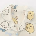 thumbnail image 2 of Chiikawa Animation Three-piece Pajamas New Short-sleeved Cardigan Cute Cartoon USAGI Home Clothes Set Can Be Worn Outside, 2 of 11