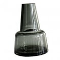 thumbnail image 2 of Jarrón de flores de vidrio, jarrón minimalista con forma de capullo, maceta de almacenamiento, adornos hidropónicos estilo B, 2 of 9