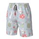 thumbnail image 4 of Balery Bunny cartoon with easter Traje de Baño Estilo Hawaiano para Hombre, Shorts de Secado Rápido con Bolsillos-Small, 4 of 6