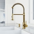 thumbnail image 4 of Vigo Vgsd004 Braddock Deck Mounted Soap Dispenser - Matte Brushed Gold, 4 of 8
