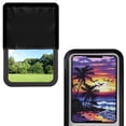 thumbnail image 2 of XYZCANDO Tropical Palm Tree Sunset RV Door Window Shade Foldable RV Window Covers for Inside Camper RV Window Cover Easy to Install 26'' X 17'' RV Sun Shade Hawaiian Camper Accessories Purple, 2 of 7