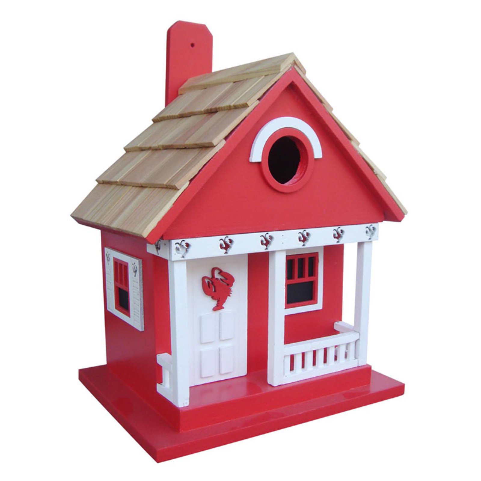 Home Bazaar Lobster Cottage Bird House