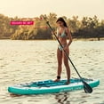 thumbnail image 5 of Murtisol 11'32"6”Inflatable Paddle Board Stand Up Premium Accessories Dual Chamber Triple Action Pump 10L 2 Multifunction Waterproof Bag Adjustable Paddle Ankle Leash, 5 of 7