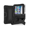 thumbnail image 1 of Case for Amazon Fire 7 12th Gen 2022 Release with Kickstand, Heavy Duty Shockproof Protective Cover with Stylus Pen Nav, 1 of 7