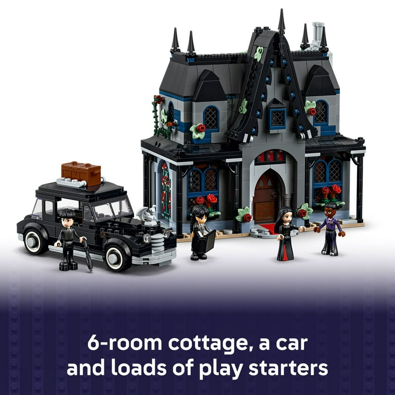 LEGO Wednesday Morticia's Cottage Building Toy - Pretend Playset