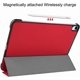thumbnail image 4 of Funda Protectora Rígida de Cuero PU con Soporte Magnético para iPad Air 11" M2 (2024) - Rojo, 4 of 7