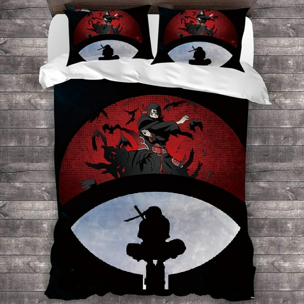 Cool New Naruto Bedding Bed Set Twin Full Queen King Size Akatsuki