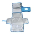 thumbnail image 5 of Cambiador de pañales portátil, cambiador portátil para niña y niño recién nacido, cambiador de bebé con bolsillo para toallitas inteligentes, 5 of 5