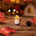 thumbnail image 5 of Christmas Gnomes Christmas Decor for Home Cute Mini Figurine for Indoor Tabletop Display Party Decorations Home Office Decor 1 Pack, 5 of 6