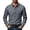 Dark Gray, variant on Mens Polo Shirts Long Sleeve Solid Color with Pocket and Button Lapel Pullover Shirt