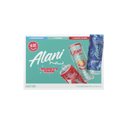 Alani Nu Sugar-Free Energy Drink, 12-Pack Variety Pack, Juicy Peach, Cherry Slush, Breezeberry, 12oz Cans 12-Pack Multi-pack (12 Cans)