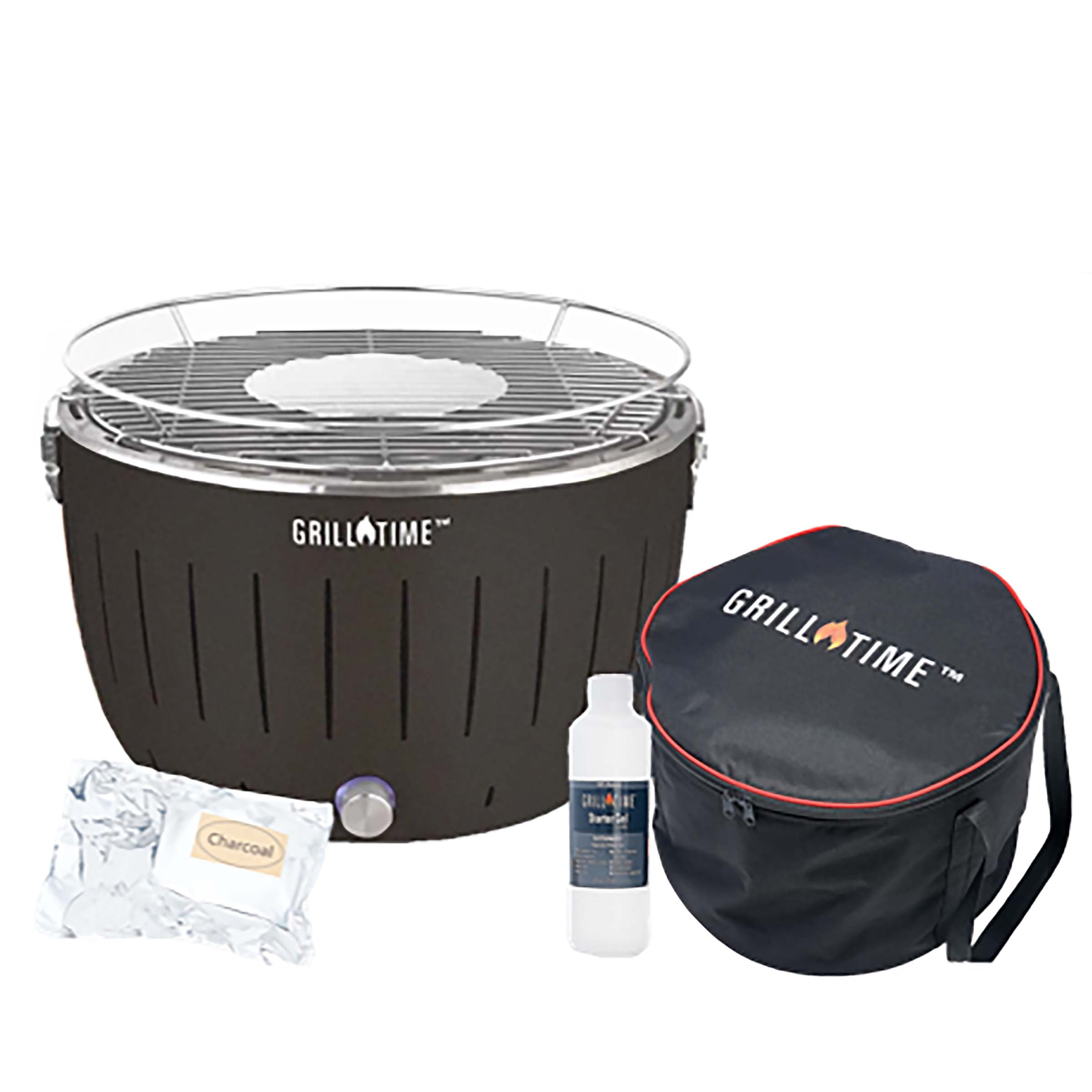 Grilltime 12.5" Portable Charcoal Grill