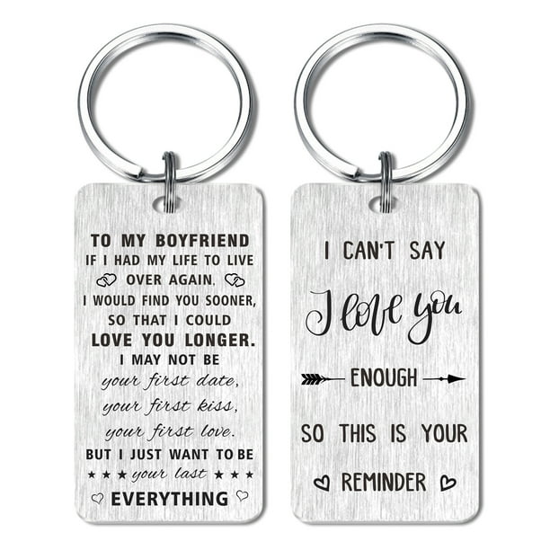 Yobent Boyfriend Keychain, Meaningful Gifts for Boyfriend for