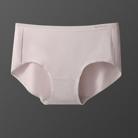 Women Thongs Cotton Red Cotton Panties Sport Underwear High Waisted No Show Panties Underpants High Waist Cotton Bikini Brief Underwear No Show Ladies Thong Plus Size V-Waist Shorts