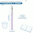 thumbnail image 2 of 4 Pcs Mechanical Sharpened Forever Pencils Set, Marker Light Purple, 2 of 6