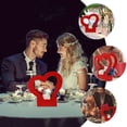 thumbnail image 2 of Toyandona Red Paper Flower Packing Box Heart Shape for Gypsophila and Floral Arrangements, 2 of 8