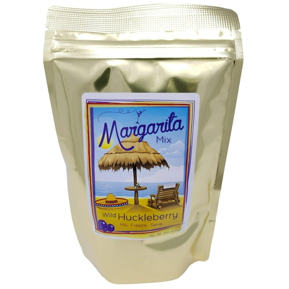 Wild Huckleberry Margarita Mix 8 oz, Made in USA