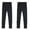 2 Pack(Black+Black), variant on 3-10T Little Girls Casual Solid Tights Leggings Toddler Girl Candy Color Stretch Long Pants Leggings, 1-Pack
