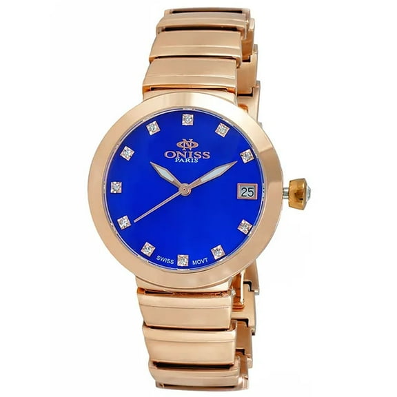 Oniss Women's Prima  Blue Dial Watch - ON5559-31_RGBU