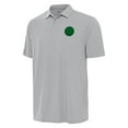 thumbnail image 2 of Men's Antigua Gray Denver Nuggets St. Patrick's Day-Era Polo, 2 of 4