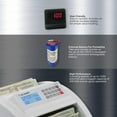 thumbnail image 4 of SILVER by AccuBANKER S1070 Portable Bill Counter with Rechargeable Lithium Battery, 4-Point Counterfeit Detection, Speed 1500 Bills/Min, External Display included, 4 of 8