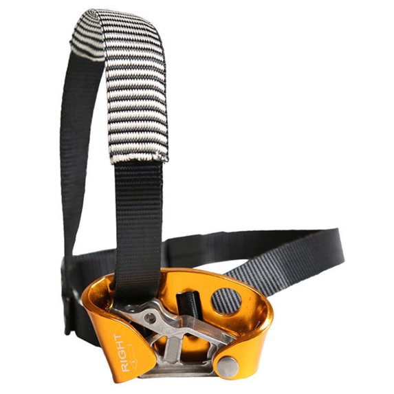 Naierhg Left/Right Foot Ascender Riser Rock Climbing Mountaineering Safety Equipment