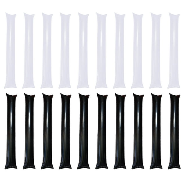 MasteelfCA 40pcs Inflatable Thunder Sticks Inflatable Noisemakers Sticks Football Concert Cheering Sticks