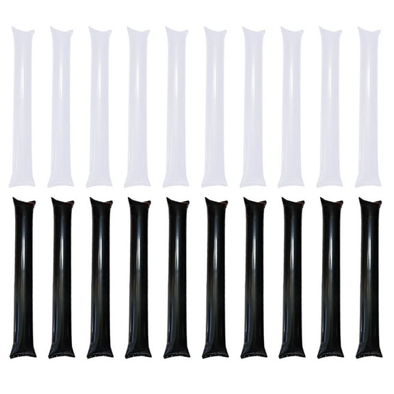 40pcs Inflatable Noisemakers Cheering Sticks for Football Concert Party Favors Toy