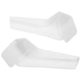 thumbnail image 4 of 2 piezas de canalones para lluvia de RV con extensiones, rieles de techo, desagües, accesorios de protección para furgonetas y remolques de viaje, 4 of 7
