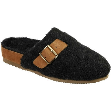 

Acorn A21202BLKWL Women s Ela Recycled Berber Clog Black Large