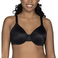 thumbnail image 3 of Women's Vanity Fair 76080 Beauty Back Full Figure Minimizer Underwire Bra (Midnight Black 38H), 3 of 7