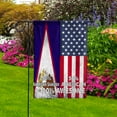 thumbnail image 4 of Flag American Half American Samoan Flag American Samoan American Friendship Samoa U.S.A Patriotic Proud House Flag, Double-Sided Decorative Outdoor Flag, Patriotic Polyester Yard Flag 29.5 x 39.5 in, 4 of 5