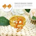 thumbnail image 4 of Miangastore Curtain Holdback Buckles Orange Metal 2Pcs 6.30X3.90X3.90CM, 4 of 8