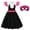 Dress+Eyemask, variant on Little Girls Gwen Costume Halloween Superhero Spider Cosplay Outfit