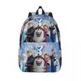 thumbnail image 3 of Custom Olaf Canvas Backpacks for Women Men School College Students Bookbag Fits 15 Inch Laptop Frozen Cartoon Bags, 3 of 5