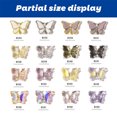 thumbnail image 2 of Powodzenia 20 Pcs 3D Nail Charms 3D    Nail Rhinestones Diamonds Crystal Art Metal Gems Glitter Decor Nail Charms Design Nail Accessories, 2 of 6