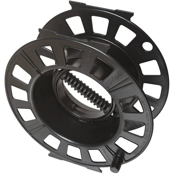 Woods 82870 Plastic Black 1 Outlet, 150ft Snap-Together Cord Reel