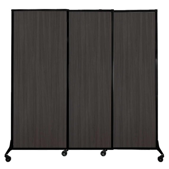 QuickWall Sliding Portable Partition - Laminate