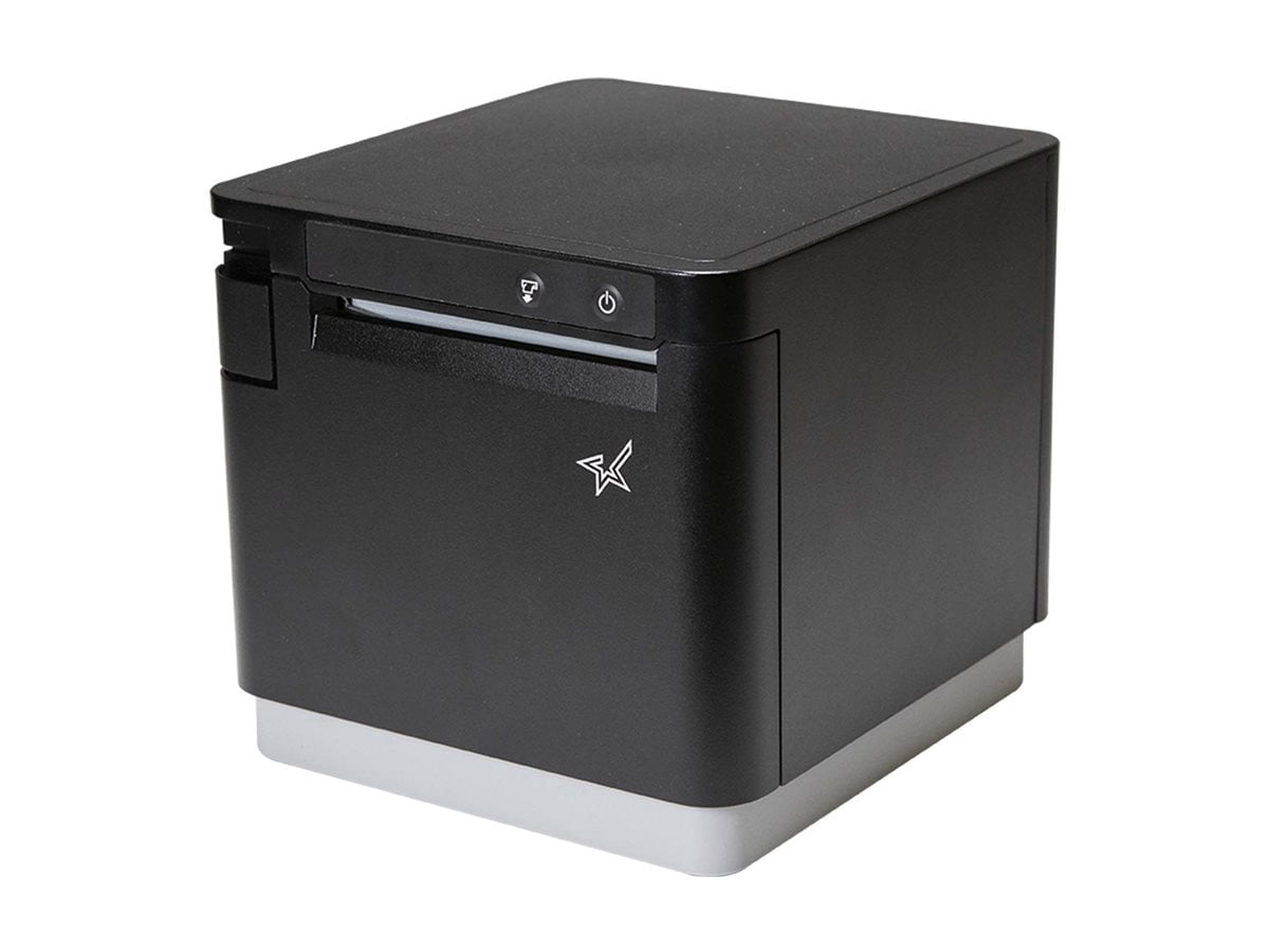 Star Micronics mC-Print3 MCP31CI Hospitality, Retail, POS System, Mobile POS, Kitchen Direct Thermal Printer - Receipt Print - Ethernet - USB - Wireless LAN - With Cutter - Black - 2.83" Print Widt...