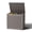 Rattan Grey, variant on 35 Gallon Resin Outdoor Storage Deck Box, Waterproof Lockable Patio Storage Bin with Wood Grain, Multipurpose Indoor & Outside Storage Container for Garden Tools, Cushions & Pool Supplies﻿