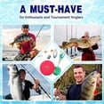 thumbnail image 4 of Outdor Complete Bobber And Rig With Assorted Floats Weights Hooks For Freshwater Saltwater Angling, 4 of 5