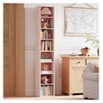 thumbnail image 1 of HOWEN Tall Narrow Bookshelf 8 Tiers, Compact Corner Bookcase, Easy to Match for Living Room, Office, Study, Bedroom, 1 of 5