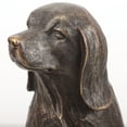 thumbnail image 3 of Bonita escultura de perro, estatua de perro para césped, jardín, linda estatuilla de animal, decoración de perro de resina realista, 3 of 6