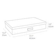 Bigso Document Box - White Laminate